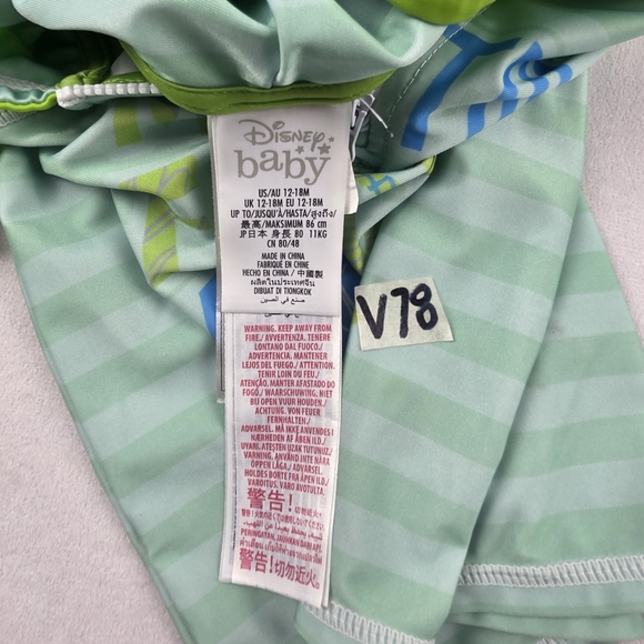 Disney Baby Yoda Star Wars Rash Gaurd Size 12-18 Months - Picture 5 of 5